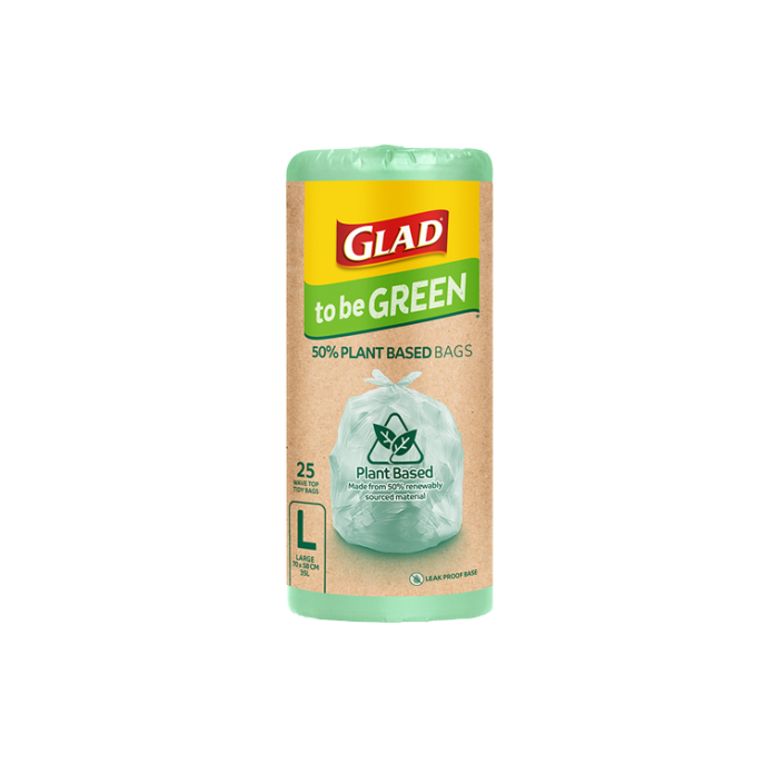 Glad to be Green® Plant Based Bags Large 25pk