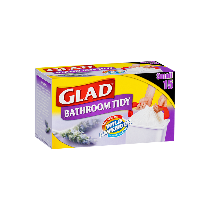 Glad® Tuff Stuff® Bathroom Bags Small 15pk
