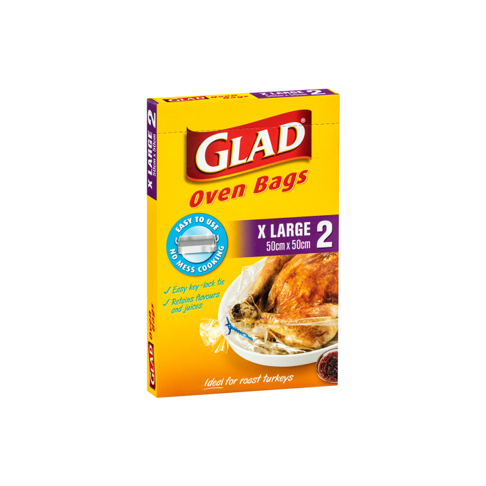 Glad® Oven Bags Extra Large 2pk