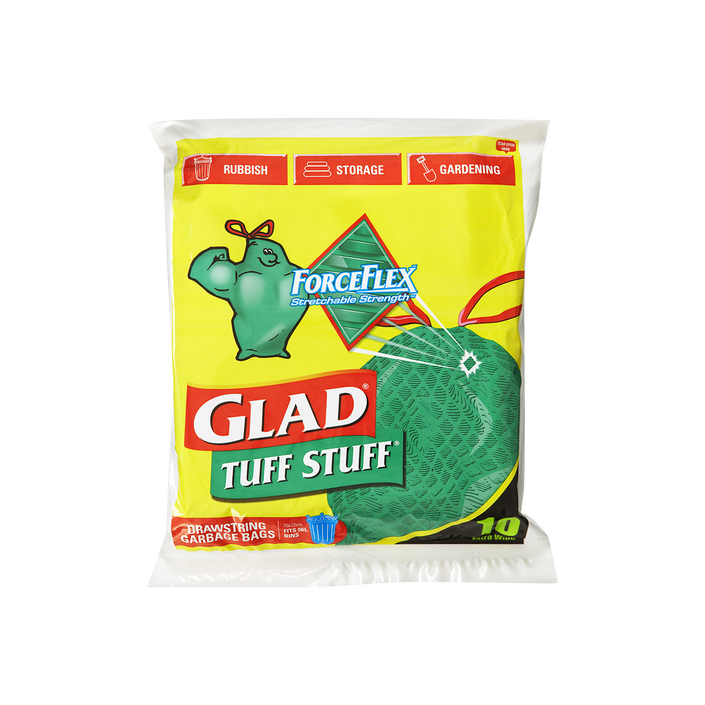 Glad® Tuff Stuff® ForceFlex Garbage Bags 10pk