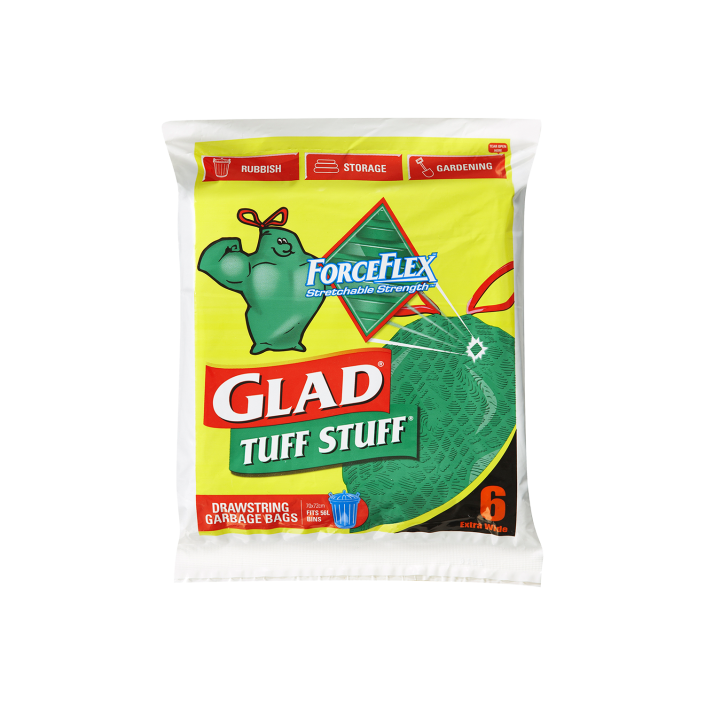 Glad® Tuff Stuff® ForceFlex Garbage Bags 6pk