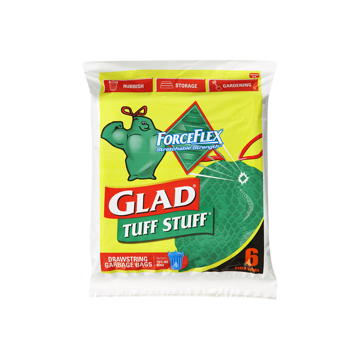 Glad® Tuff Stuff® ForceFlex Garbage Bags 6pk