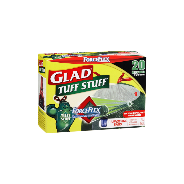 Glad® Tuff Stuff® ForceFlex Garbage Bags 20pk