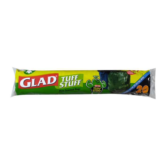 Glad® Tuff Stuff® Garbage Bags 20pk