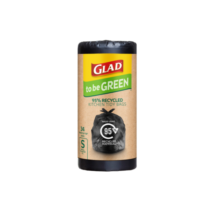 Glad to be Green® Recycled Bags Small 34pk