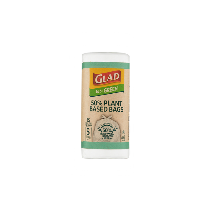 Glad to be Green® Plant Based Kitchen Tidy Bags Small 35pk