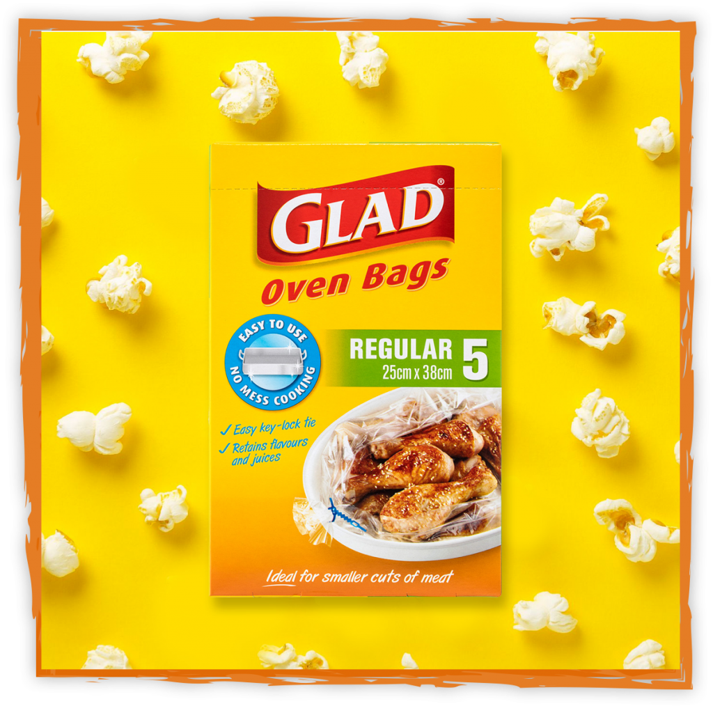 Glad® Oven Roasting Bags Medium – 250mm x 400mm - Glad RSA | Glad RSA