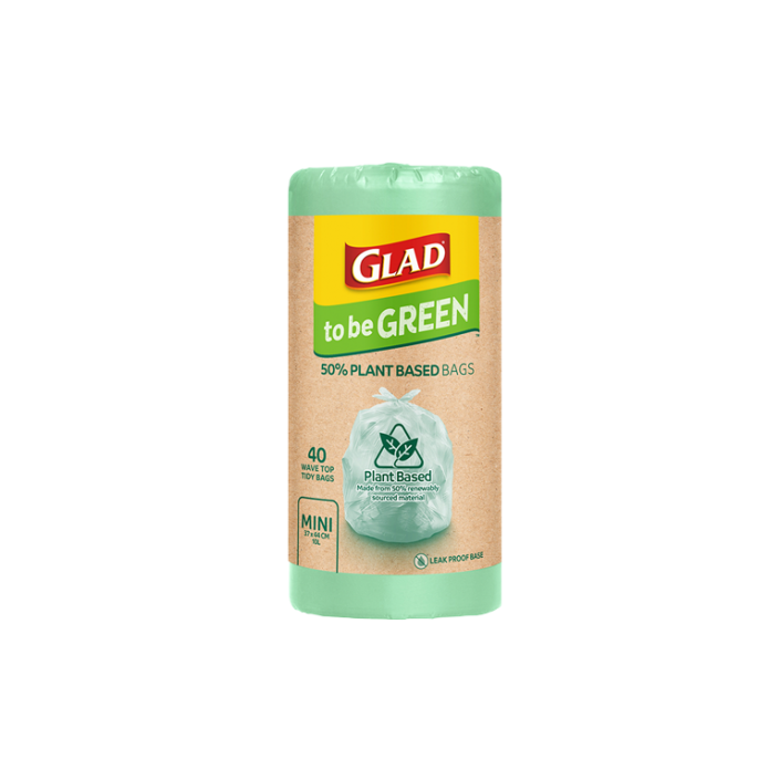 Glad to be Green® Plant Based Bags Mini 40pk
