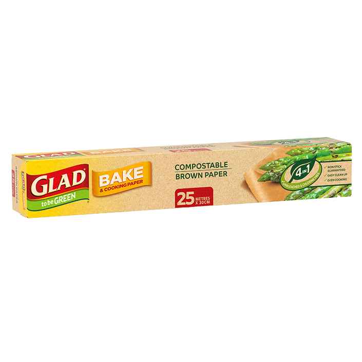 Glad to be Green® Compostable Bake Paper 25m