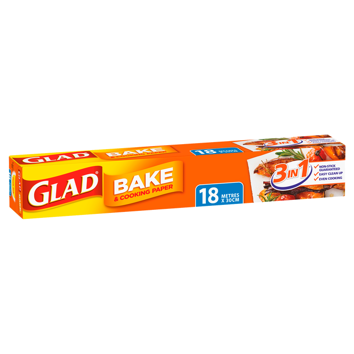 Glad Bake & Cooking® Paper 18m