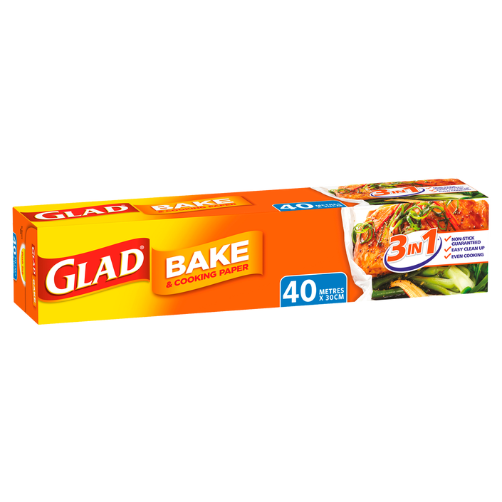Glad Bake & Cooking® Paper 40m