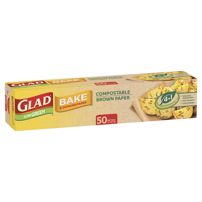 Glad to be Green® Compostable Bake Paper 50m
