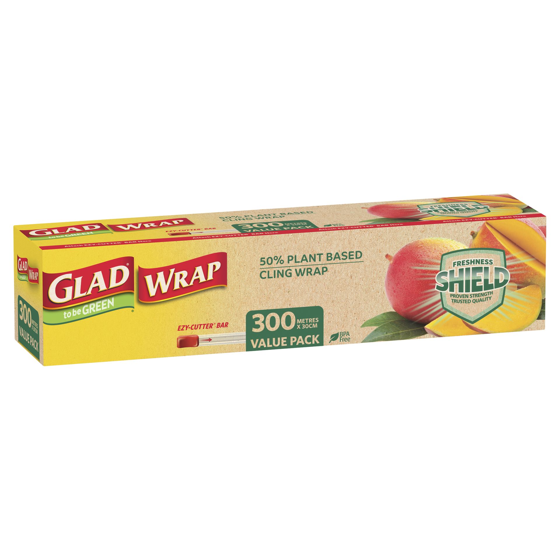 Glad to be Green® Plant Based Cling Wrap 300m