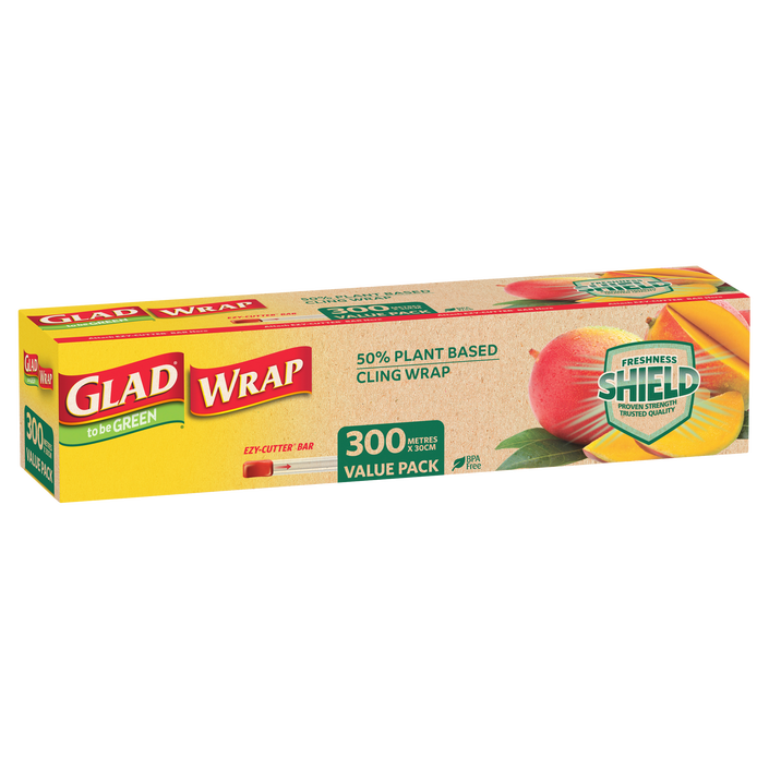 Glad to be Green® Plant Based Cling Wrap 300m